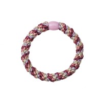 Hair elastic, multi red rainbow (3 pcs.)