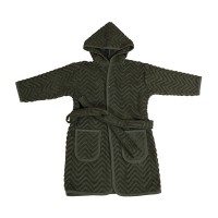 Bathrobe, Dark green (3-4 years)