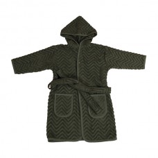 Bathrobe, Dark green (3-4 years)