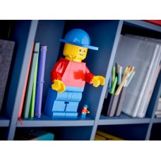 Opskaleret LEGO® minifigure