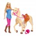 Barbie dukke og hest