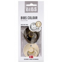 Bibs Colour sutter 2 stk sampak. - Chocolate / Vanilla (str. 1)