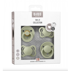 BIBS Try-it collection 4 pk. - Sage (Str. 1)