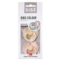 BIBS Colour sutter, Vanilla/Blush, str. 2, 2 stk.