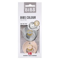 BIBS Colour sutter, cloud/blush, str. 1, 2 stk.