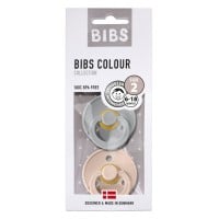Bibs Colour sutter 2 pk. - cloud/blush (str. 2)
