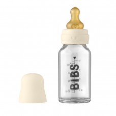 BIBS Sutteflaske, komplet sæt - Ivory (110 ml)