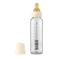 BIBS Sutteflaske, komplet sæt - Ivory (225 ml)