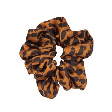 Bows by Stær Scrunchie, Orange Leopard