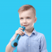 Celly Trådløs børnemikrofon og speaker, Light blue