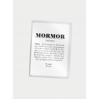 Citatplakat Mormor definition, A7 kort
