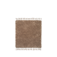 Amass long pile rug - white pepper