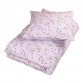 Junior sengetøj, stars light lavender
