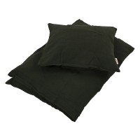 Baby sengetøj muslin, dark green