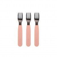 Silikone gafler, 3-pak - Peach