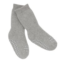 Non-slip sokker, str. 20-22 (1-2 år) - grey melange