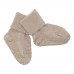 Non-slip sokker uld, str. 17-19 (6-12 mdr) - Sand