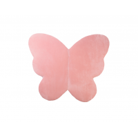 Legemåtte sommerfugl, baby pink
