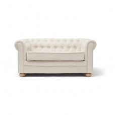 Chesterfield sofa, beige