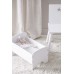 Kids Concept Dukkeseng med sengesæt, Hvid