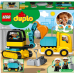 LEGO DUPLO 10931 Lastbil og gravemaskine på larvefødder