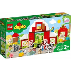 LEGO Dublo 10952, Legesæt med lade, traktor og bondegårdsdyr