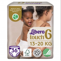 Libero Touch No. 6, åben ble (max 3. stk. pr. ordre)