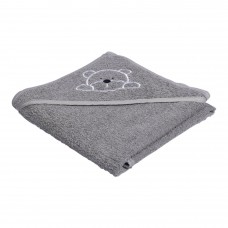 Babyhåndklæde - grå