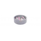 MeowBaby Boldbassin rund, light grey, fløjl, 200 bolde