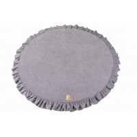 Round playmat 100 cm - light grey