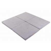 Square playmat 120x120 cm - light grey