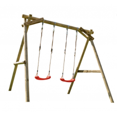 Nordic Play Swing Stand med 2 gynger og parenteser