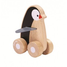 PlanToys Pingvin på hjul 