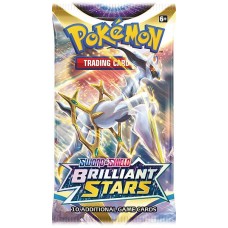 Pokemon booster pakke, Brilliant stars - 10 stk. (max 3 pr. kunde)