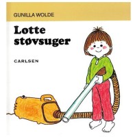 Totte og Lotte bøger, Lotte støvsuger børnebog