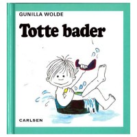 Totte og Lotte bøger, Totte bader børnebog