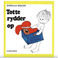 Totte og Lotte bøger, Totte rydder op børnebog
