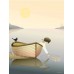 ViSSEVASSE Plakat, Boy in a boat (50x70cm)