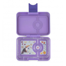 Yumbox madkasse, Panino, 4 rum, Dreamy purple