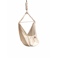 Slyngevugge, nature / sand, 100% økologisk i dansk design