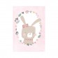 Little Dutch Plakat A3, kanin rosa/hvid