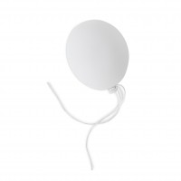 Lampe wall tap balloon, lille - grå