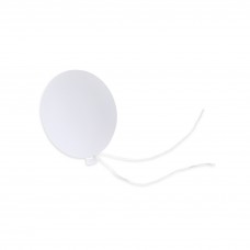Dekorationsballon, lille - hvid
