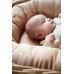 Baby Nest 2. Generation – Embroidered Cool Summer Design – Frappé