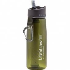 Go 0.65L Water Bottle with Filter Green