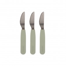 Silikone kniv 3-pakning- grøn