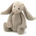 Jellycat bashful kanin 36cm - Beige