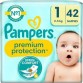 Pampers New Baby Bleer Str. 1 2-5 kg ​​2x42-pak