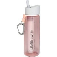 Go 0.65L Water Bottle with Filter Coral