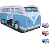 Volkswagen Camper Van Pop Up Tent For Kids - Official VW UPF50+ sammenfoldeligt legetelt til piger drenge - Flere farver
